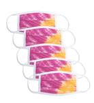 Tie Dye Reversible Maverick Comfort Masks 5-Pack